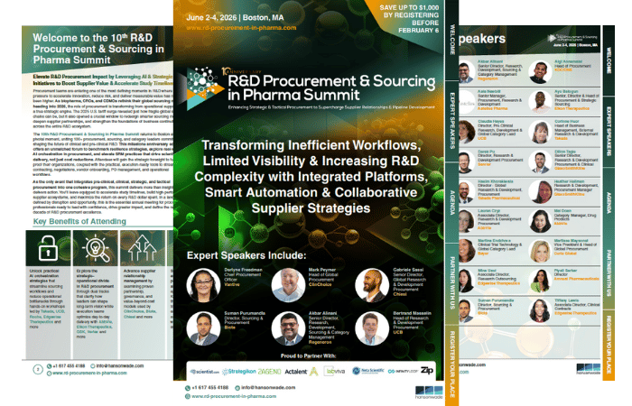 10th R&D Procurement & Sourcing in Pharma Summit